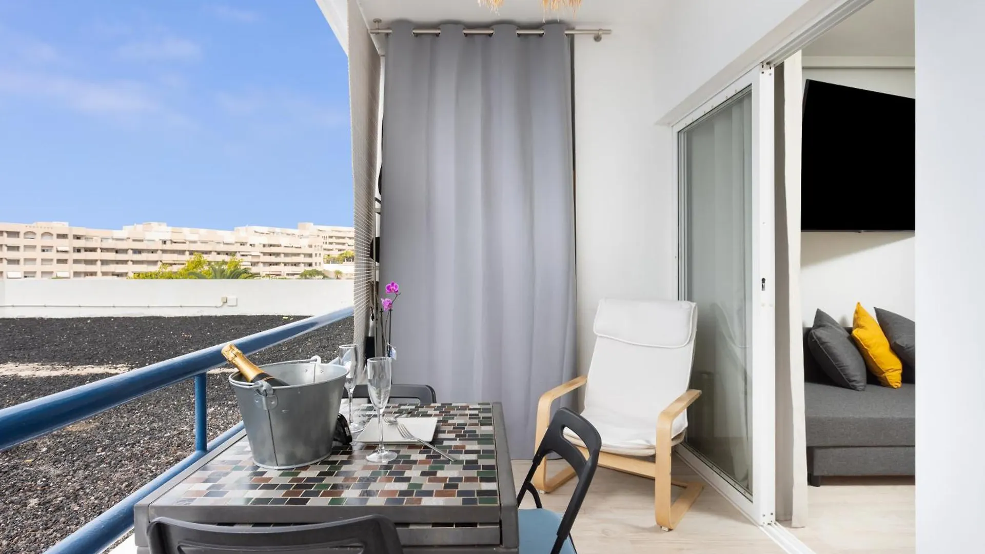 Precioso Estudio Con Vistas Al Mar En Costa Adeje 0*, Costa Adeje (Tenerife) Španělsko
